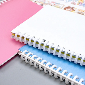 Reusable Collect Book For Washi Tape Custom A4 A5 A6 Empty Sticker Book Detachable Hook Factory Blank Collection Book