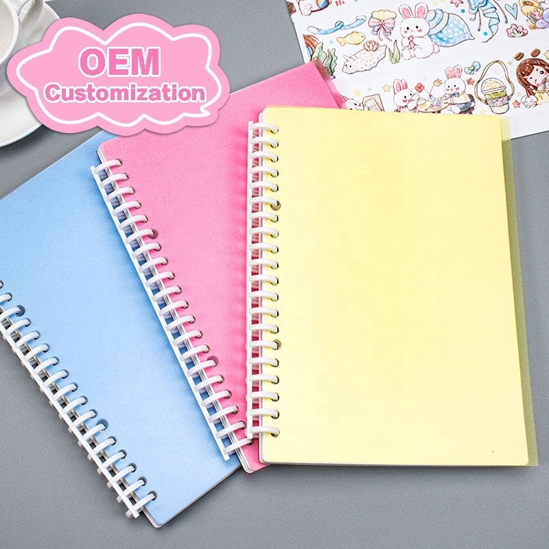 Reusable Collect Book For Washi Tape Custom A4 A5 A6 Empty Sticker Book Detachable Hook Factory Blank Collection Book