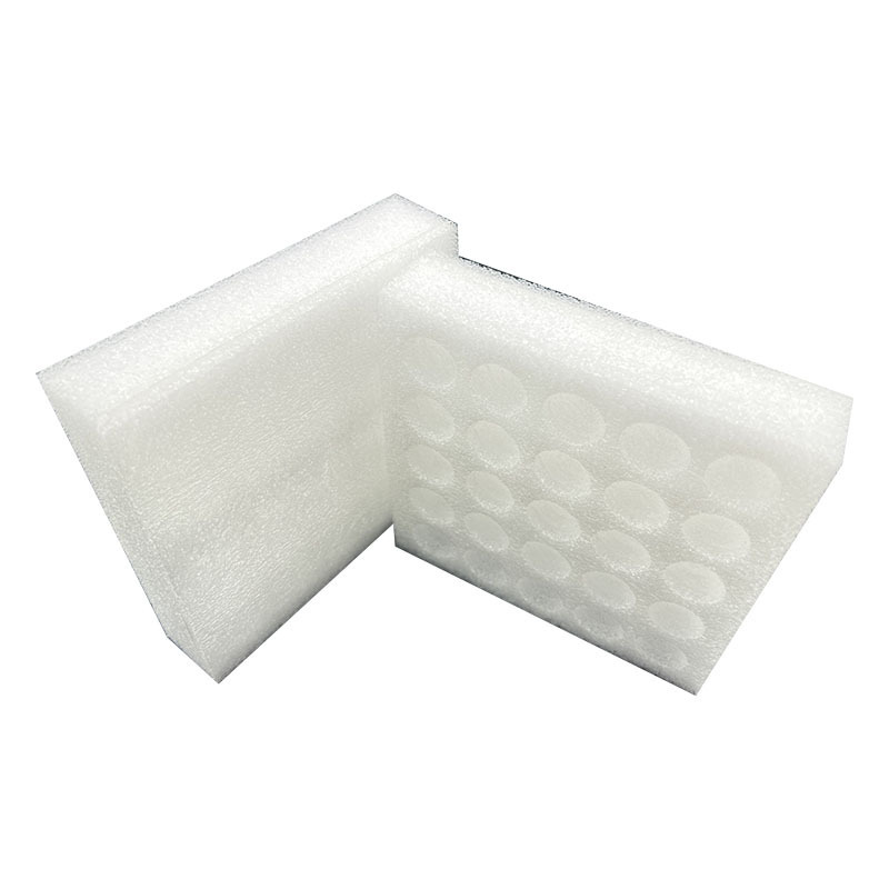 Custom Light Weight EPE Shockproof Materials Packing Foam Sheet White Or Black EPE Foam Insert To Protect Glass Bottle Products