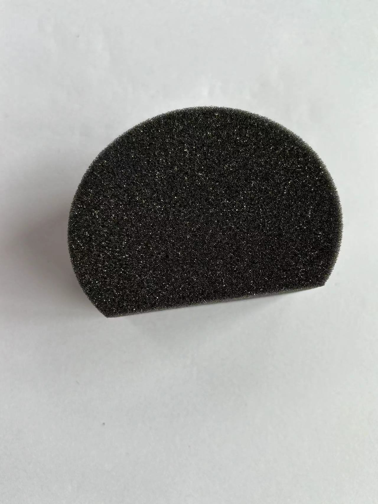 Custom black sponge foam for watch box insert die cutting black cushion foam expanding watch foam packing