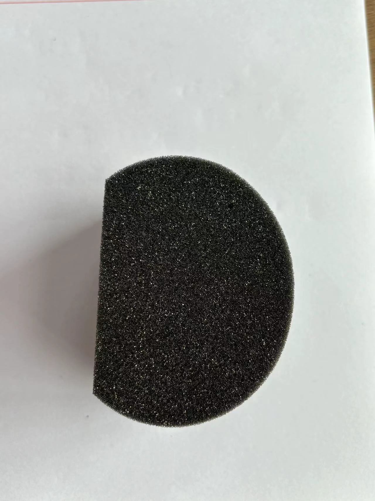 Custom black sponge foam for watch box insert die cutting black cushion foam expanding watch foam packing