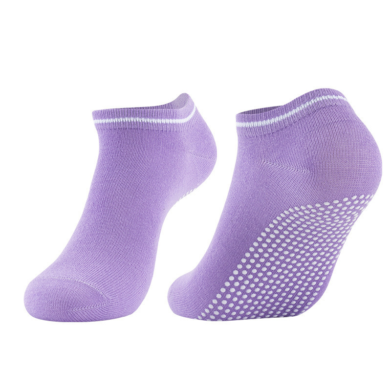 Wholesale women's fitness exercise Pilates socks spot glue non-slip competition professional socks cotton yoga socks