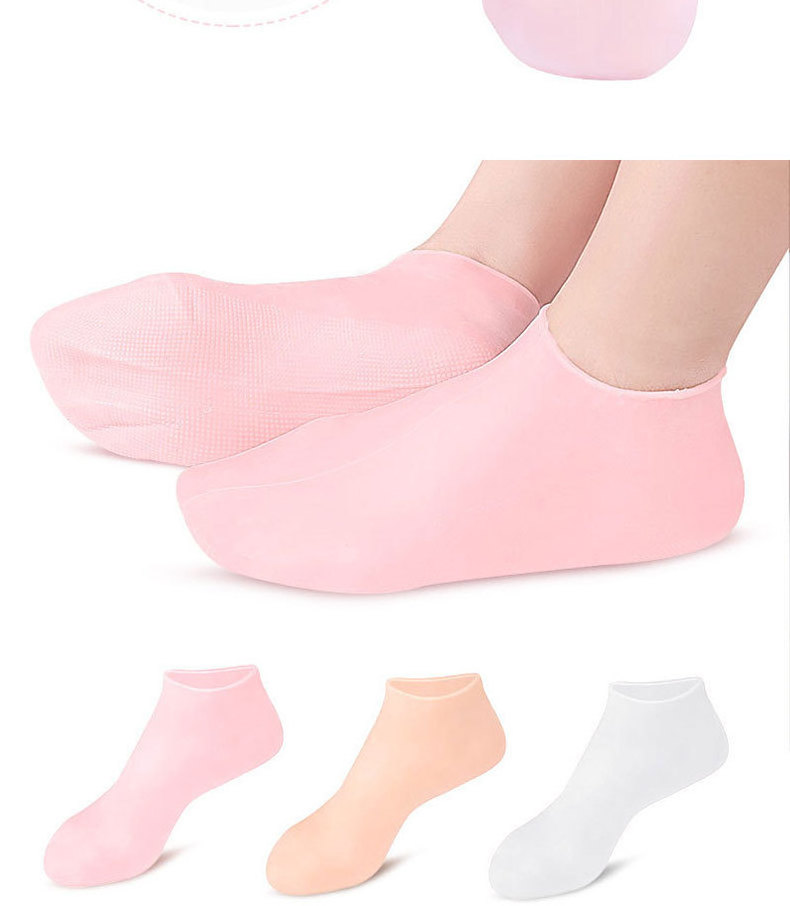 silicone socks for women moisturizing foot ankle gel Aloe for Dry Cracked Anti-slip Waterproof Socks