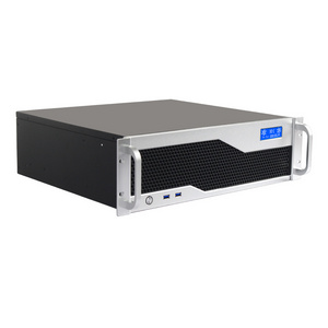 HTPC 19 Inch ATX Rackmount Server Case 6*3.5 Inch HDD Support 3U Industrial Server Chassis