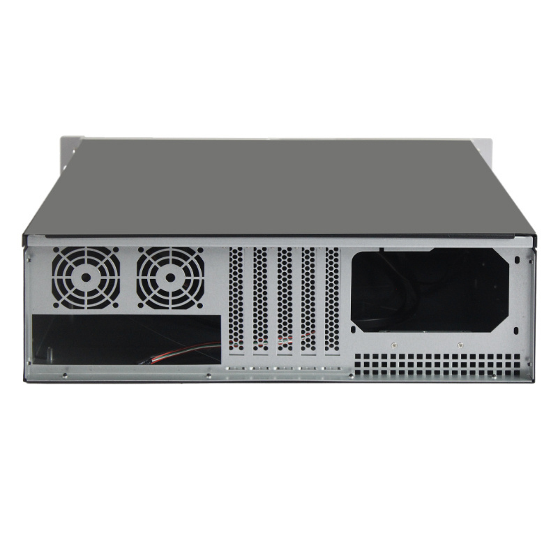 HTPC 19 Inch ATX Rackmount Server Case 6*3.5 Inch HDD Support 3U Industrial Server Chassis