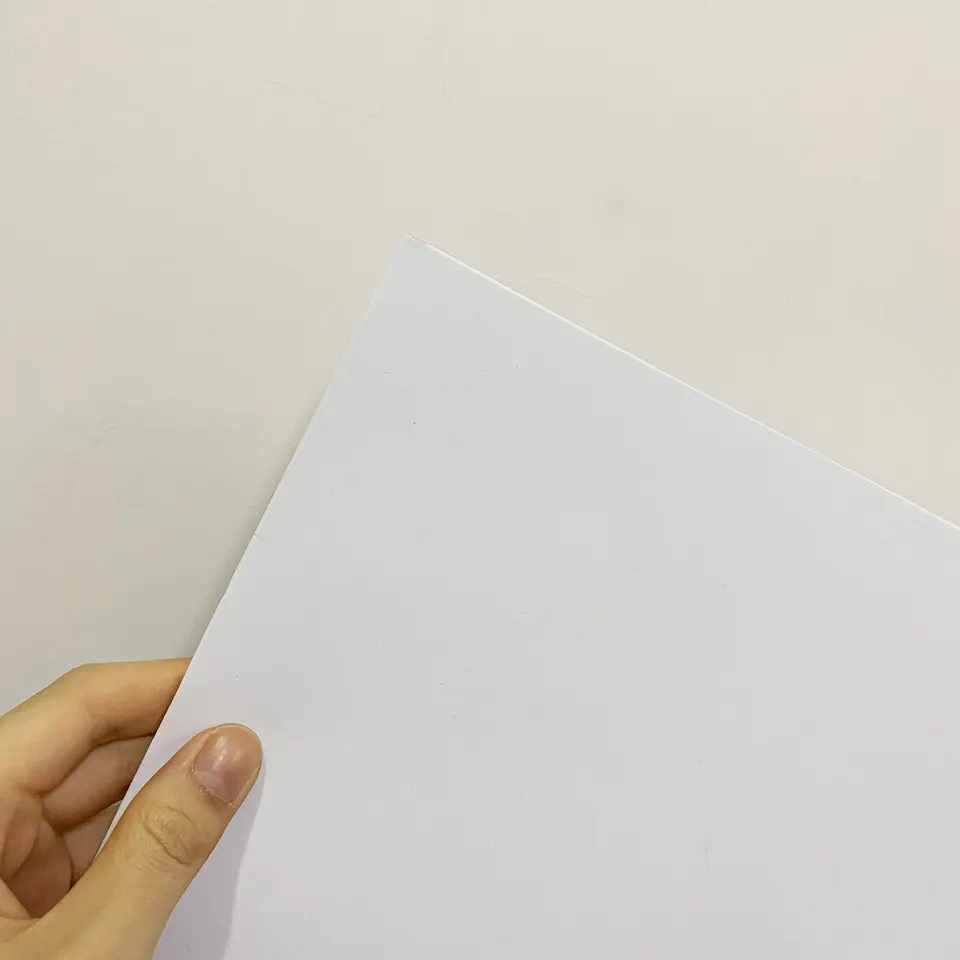 Custom High Density Closed Cell White Large EVA Foam Sheet Single Side Self-Adhesive with Double Sided Acrylic Hot Melt Glue