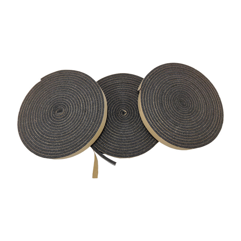 water resistant and fast install reusable polyurethane sponge pu foam tape for sunroof tape with adhesive self seal glue