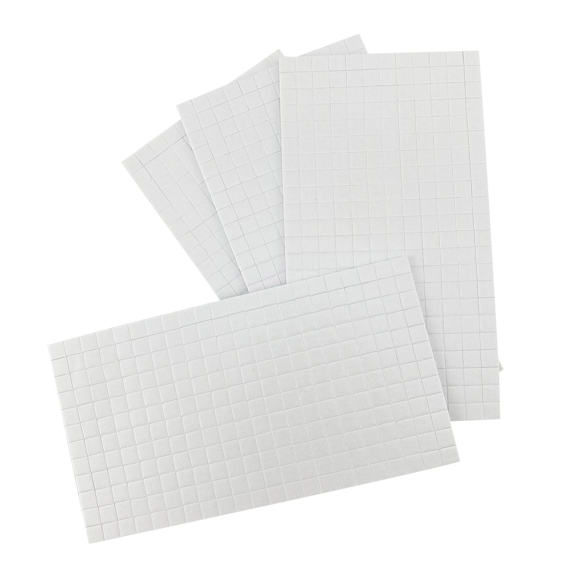 white scrapbook 3D pop white foam double sided adhesive mini squares eva foam sheets dots