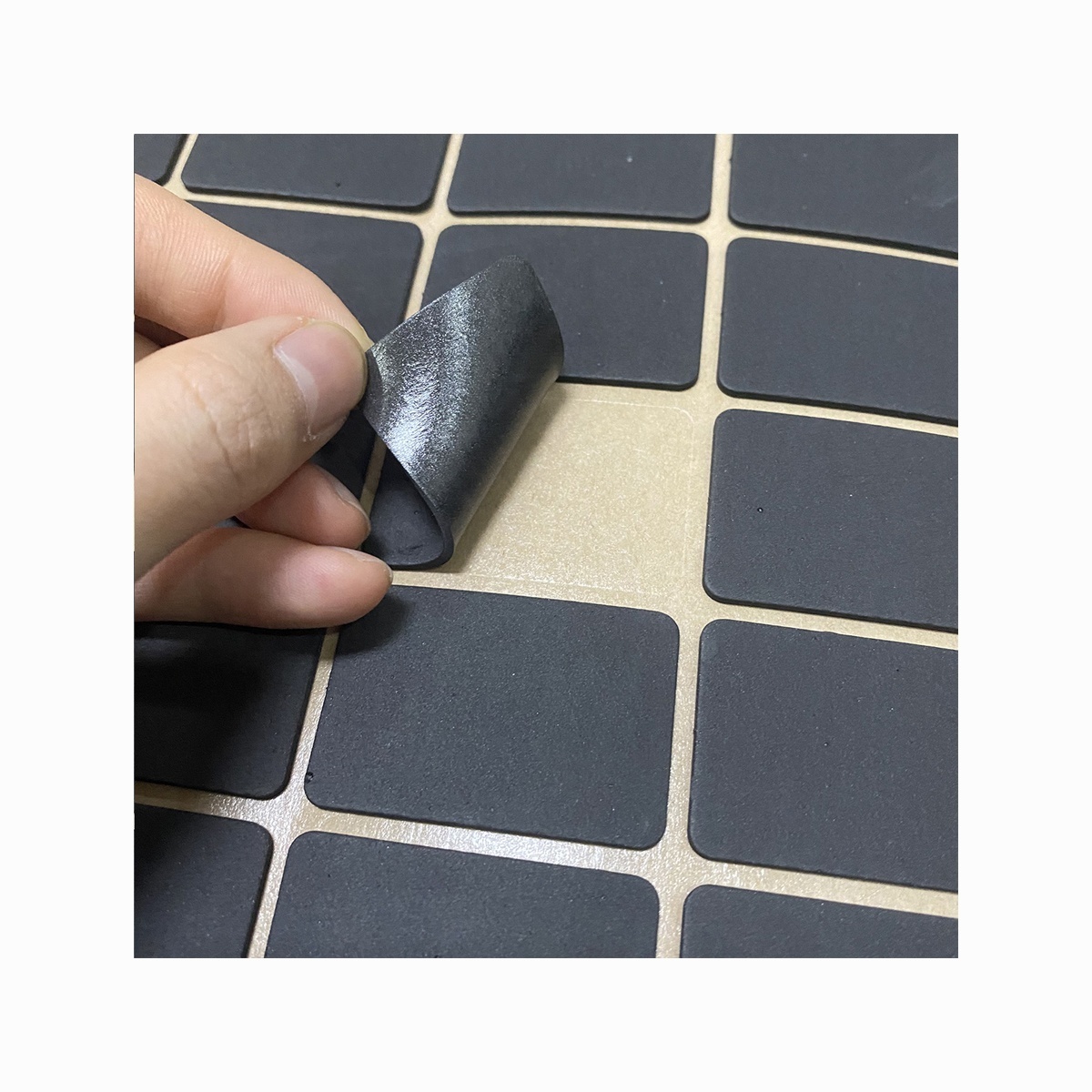 Manufacturer custom single sided adhesive Self Adhesive Foam Pre-cut Die Cut EVA Foam Pad Label Tape