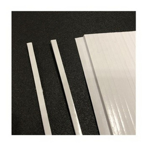 5mm thickness pre die-cut strips double sided hot melt strong adhesive white color foam eva sheet