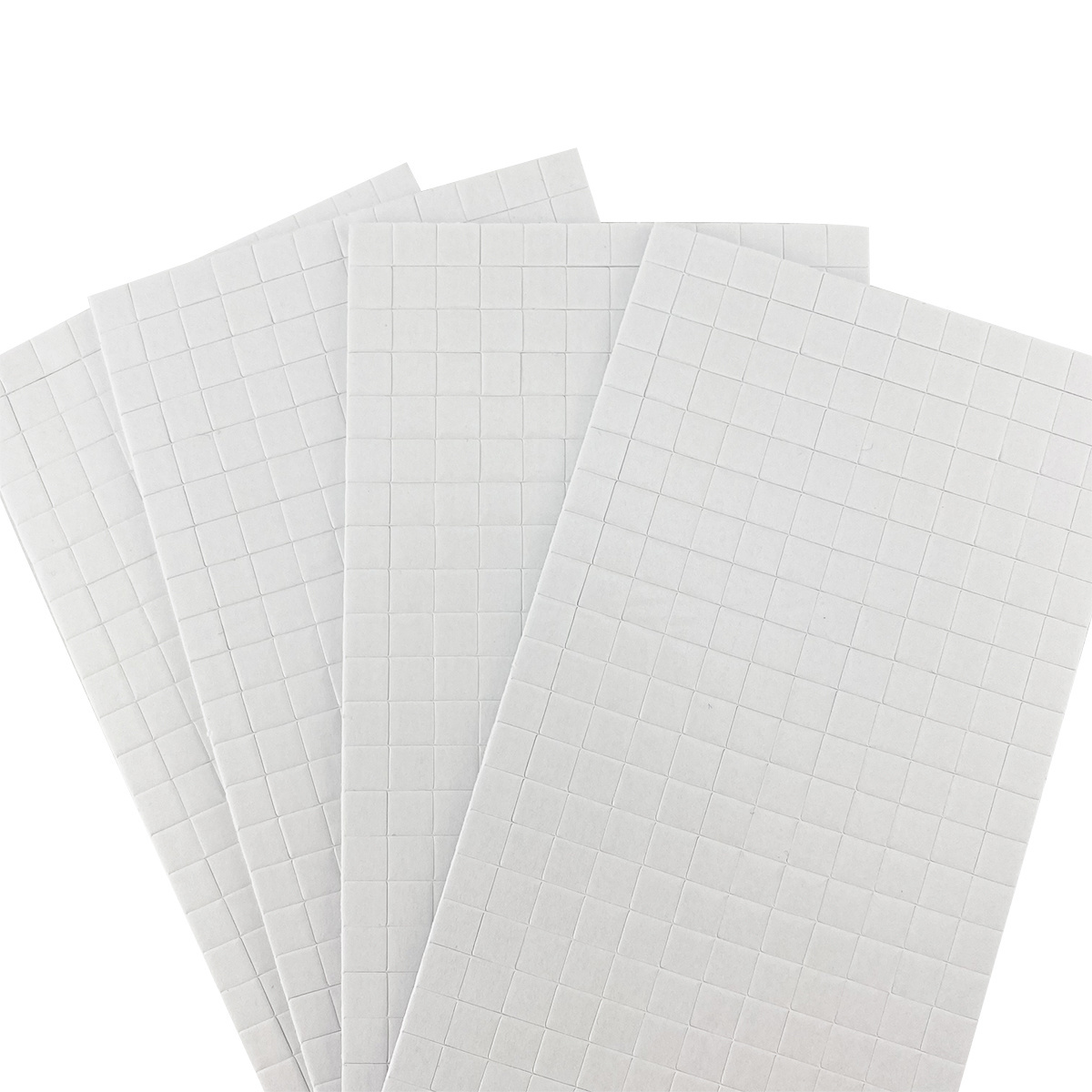 white scrapbook 3D pop white foam double sided adhesive mini squares eva foam sheets dots