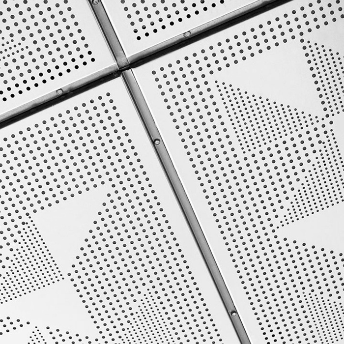 Decorative Powder Coating Access Panel Metal Perforated Ceiling Mesh