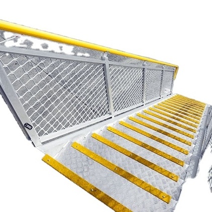 Factory supply Quality High Security Protection Anti-slip Expanded Metal Mesh Stairs