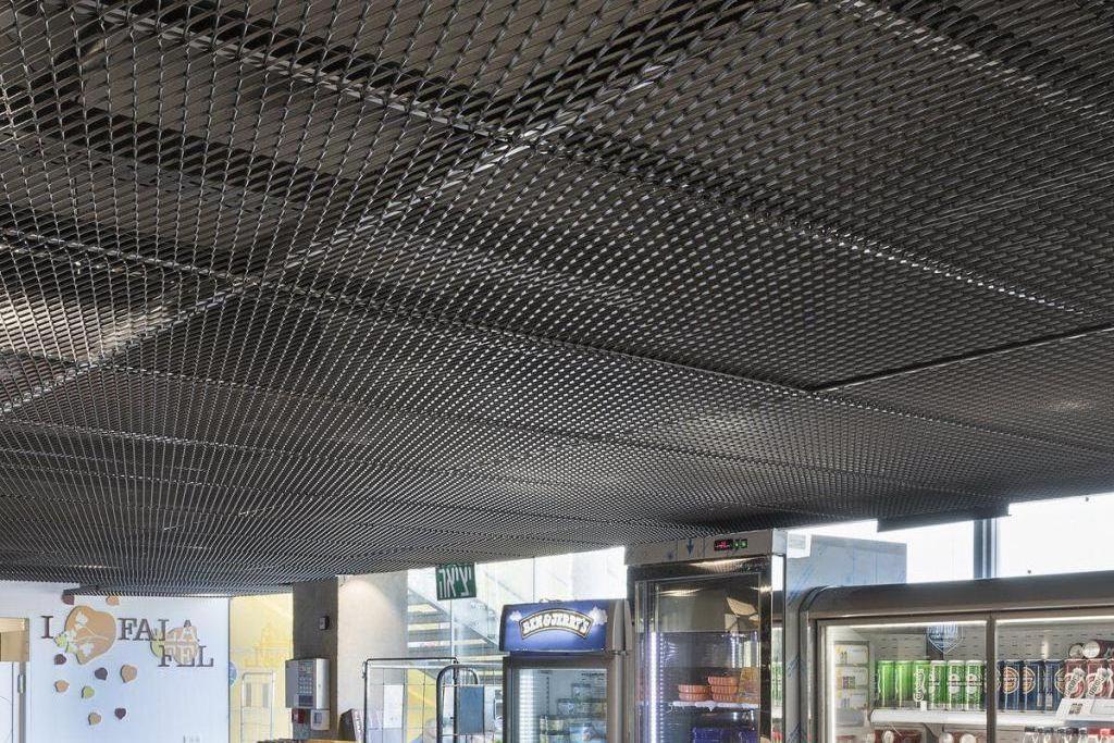 Decorative Customization Aluminum Expanded Metal Mesh  Suspended Ceiling