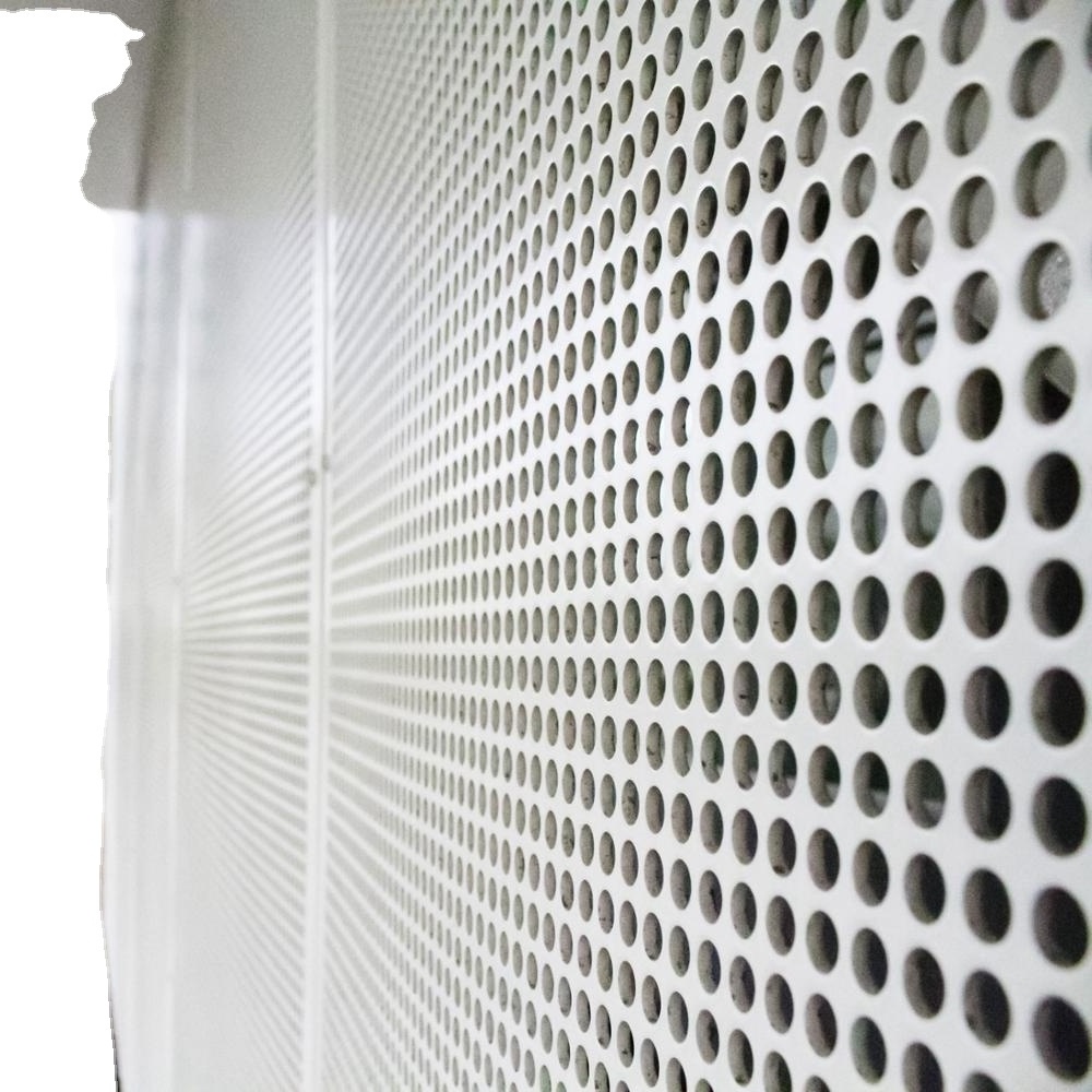 Customization  Perforated Punched Aluminum  Curtain Wall Exterior Facade Cladding Materials Metal Wall Cladding Panels