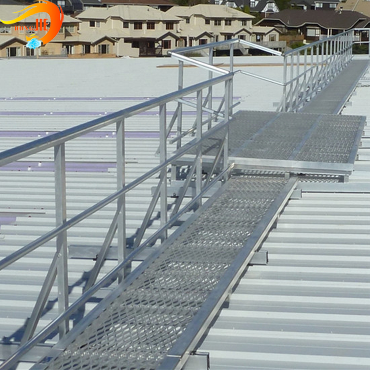 Factory supply Quality High Security Protection Anti-slip Expanded Metal Mesh Stairs