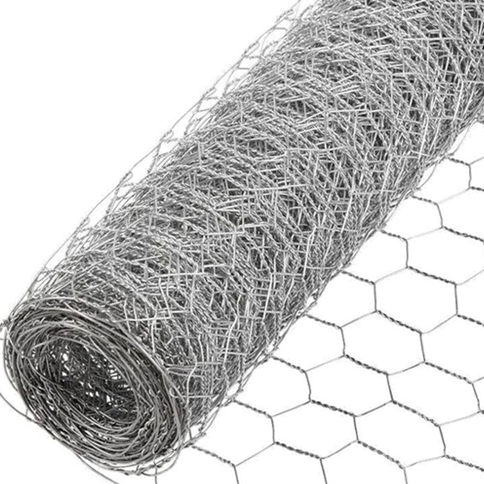 China triple twist hot dipped galvanized netting hexagonal wire mesh/woven hex mesh fence