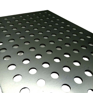 Manufacturer round hole perforated metal mesh building sheet