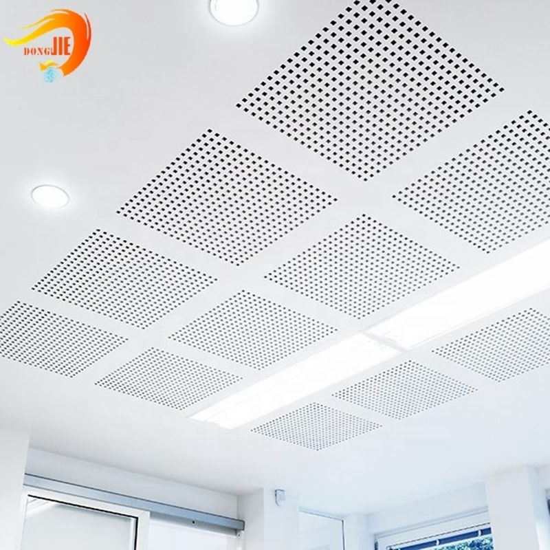 The Interior Is Decorated With Waterproof And Soundproof Perforated Ceilings