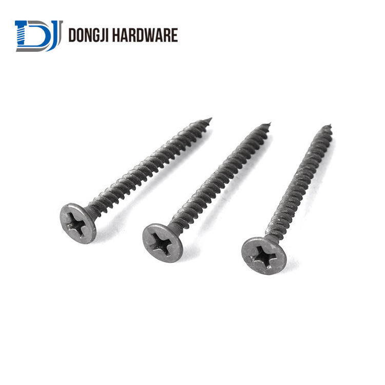 Black Self Tapping Phosphating Drywall Screws With Bugle Head hidden camera drywall screw spy camera screws