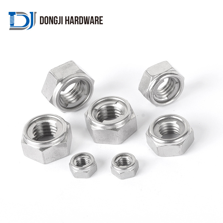 In Stock Stainless Steel Din980 Lock Nut Self Locking Nut