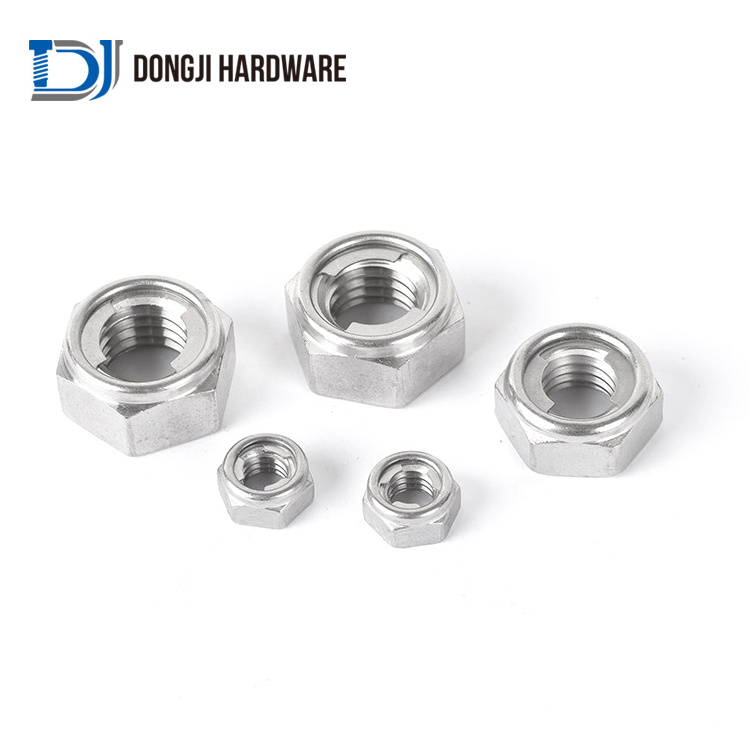 In Stock Stainless Steel Din980 Lock Nut Self Locking Nut