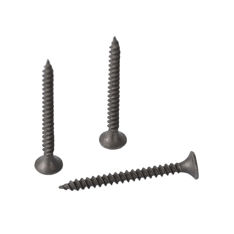 Black Self Tapping Phosphating Drywall Screws With Bugle Head hidden camera drywall screw spy camera screws