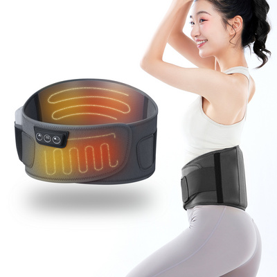 Waist Massage Girls Dysmenorrhea Heating Massage Belt Abdominal Slimming Belt Far Infrared Electric Waist Massager with Heat