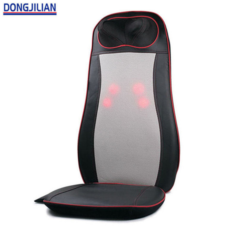 Neck And Back Vibration Massage Chair Seat Cushion