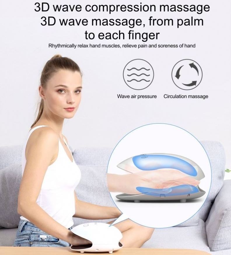 Cincom Hot Sales Electric Muscle Ems Massage Finger Warmer Rechargeable  Hand Palm Massager