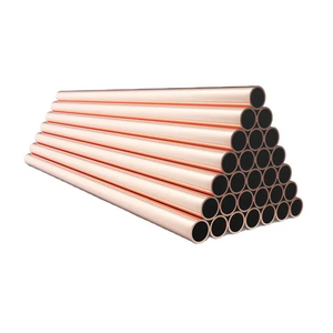 High quality ASTM C11000  Copper Tube Customized 20mm 25mm 3/8 Copper Tubes for making heat exchanger coils