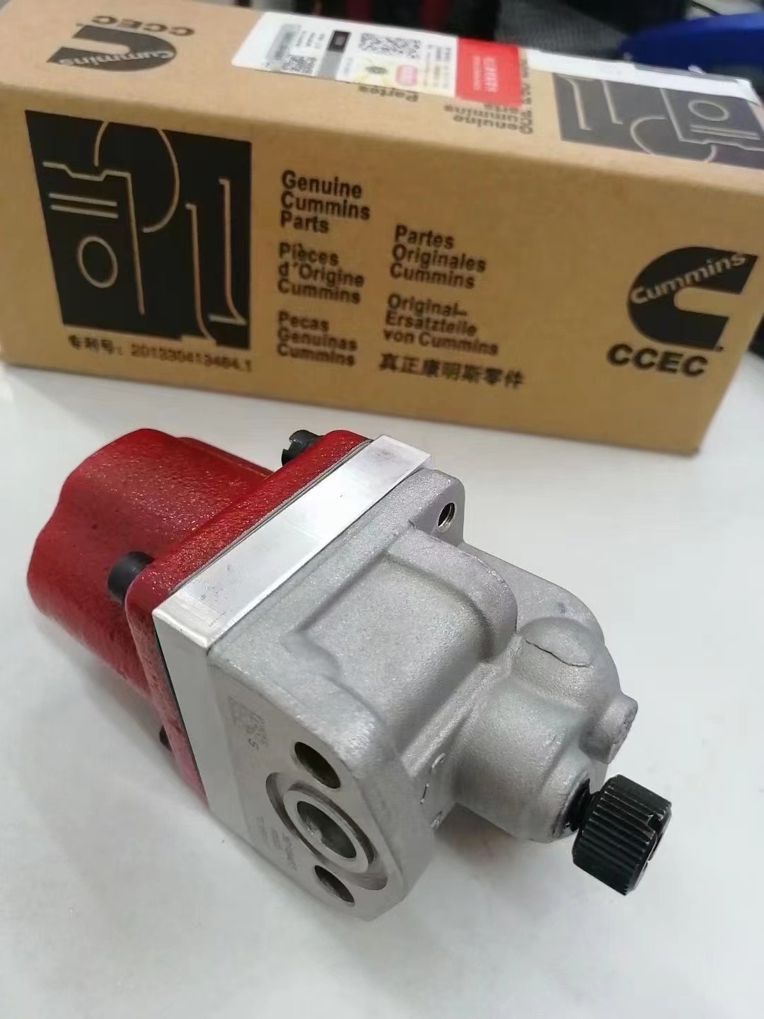 High quality Marine Diesel Engine Kta-19 Parts 24v Fuel Valve Shutoff Fuel Shutoff Solenoid Shutoff Valves 3018453 For cummins