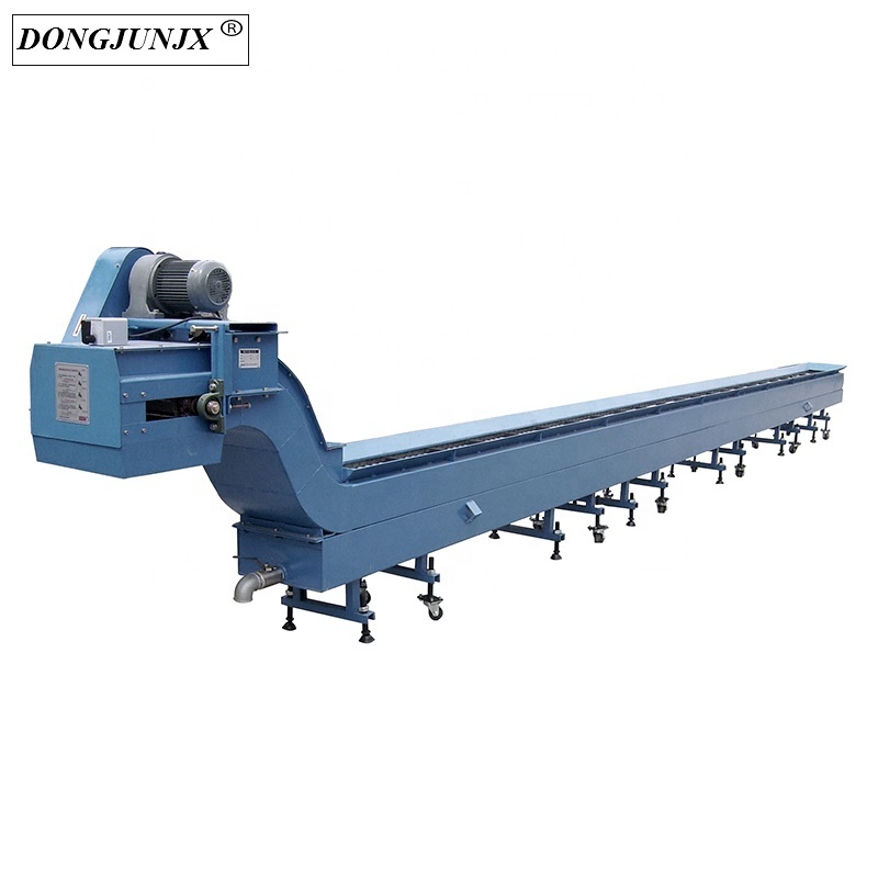 Milling machine industrial CNC lathe chip removing conveyor metal chip conveyor