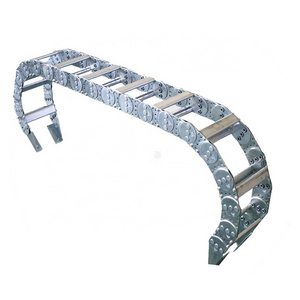 CNC Metal Cable Steel Drag Chain Cable Carriers Stainless Steel Cable Drag Chain