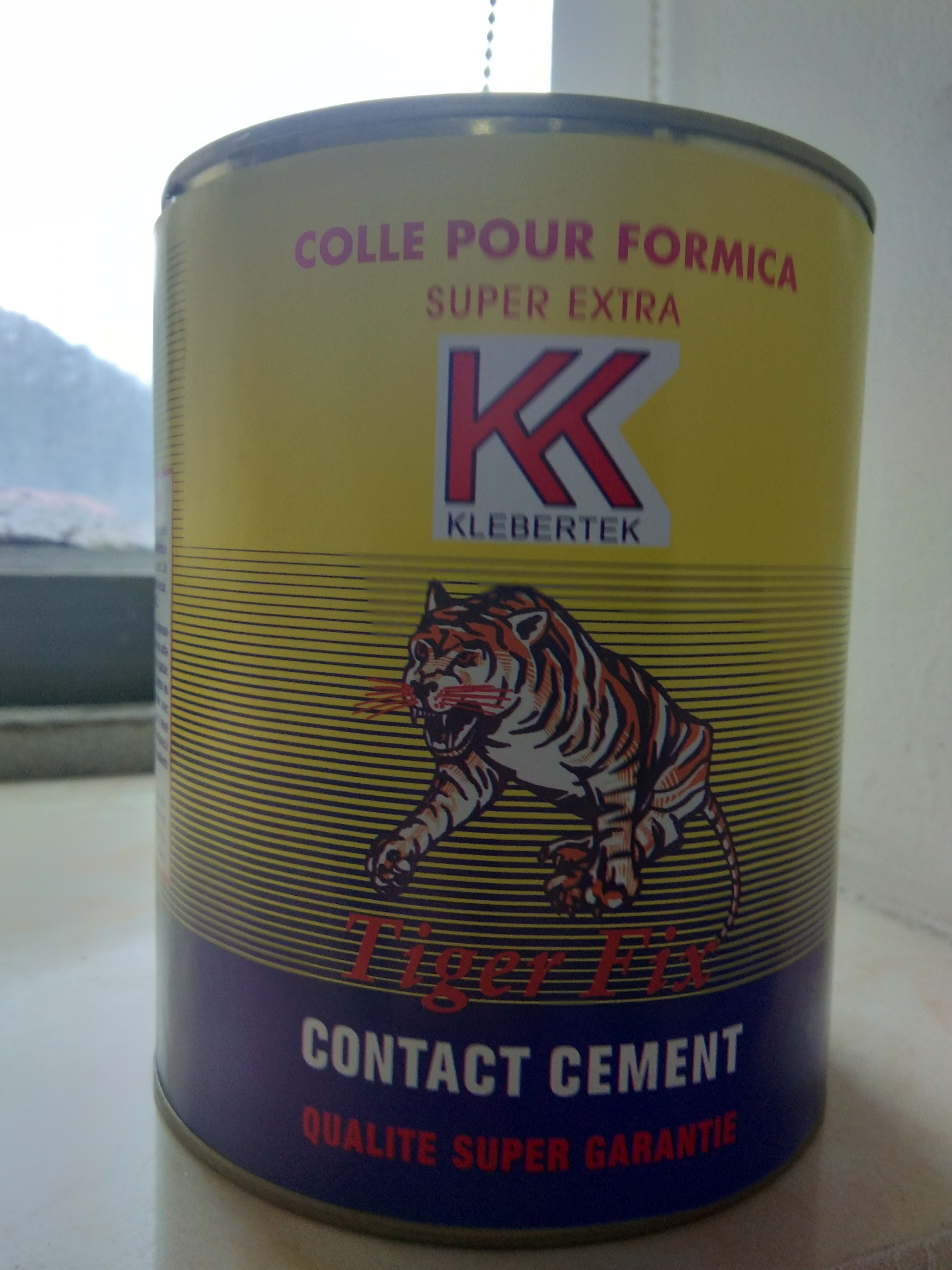 TIGER-FIX ADHESIVE; CONTACT CEMENT; KLEBERTEK;GLUE