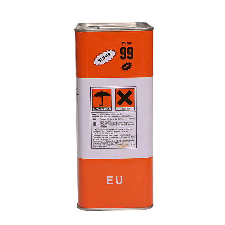 Wholesale Shoe Glue Contact Cement Adhesive Type 99 Contact Adhesive Glue for Shoe Bonding