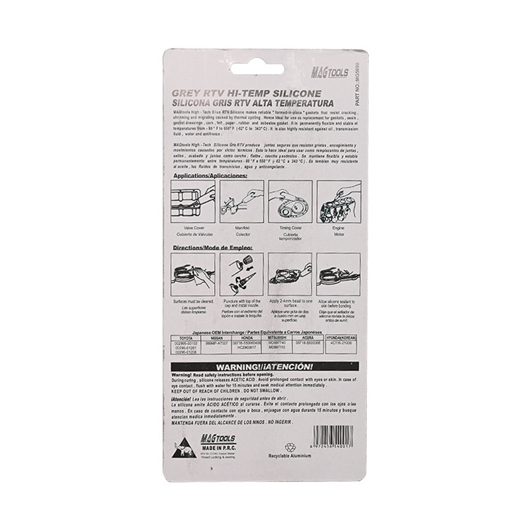 HI-Temp RTV Silicone Gasket Maker For Oil Pan And Cylinder Head/Gasket