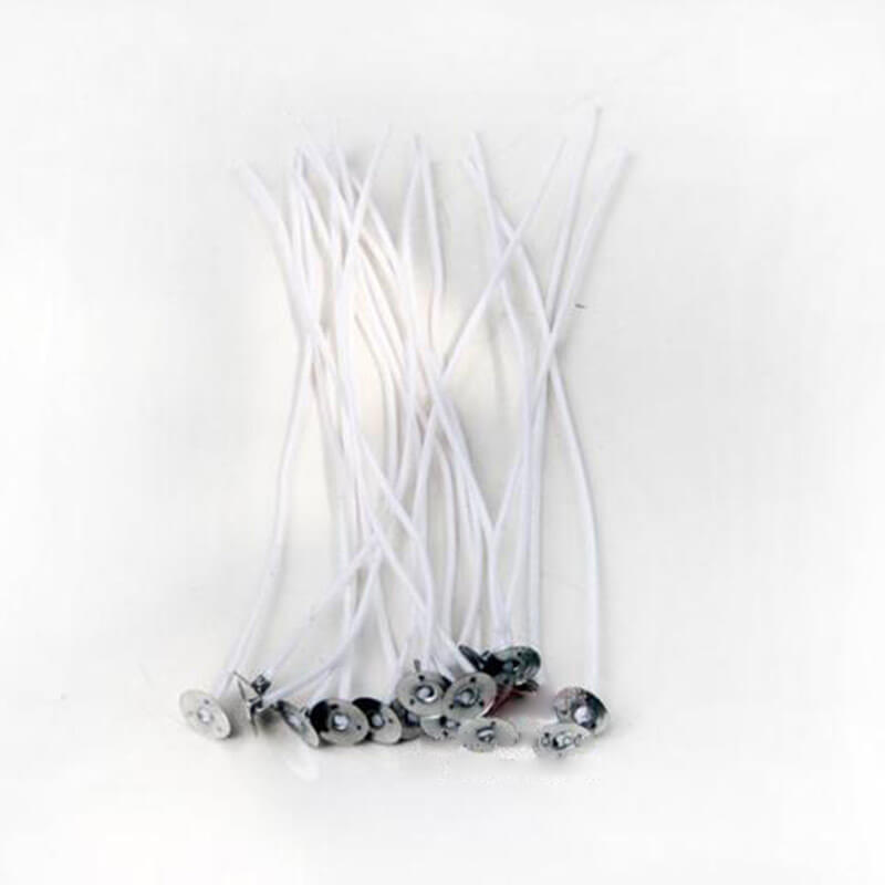 Raw Materials Cotton Thick Flat Braided Recycled Cotton Candle Wick For Candles