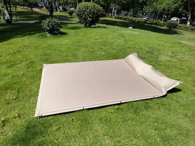 Lightweight Self Inflating Camping Mattress Pad Insulated Foam Sleeping Mat For Tent Hammock