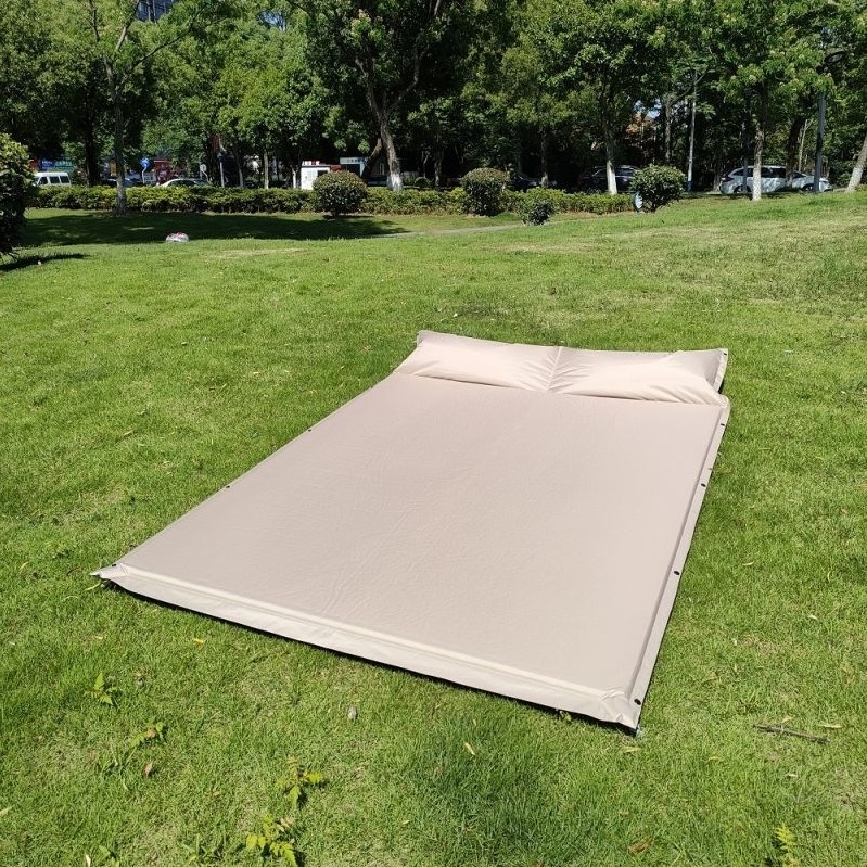 Lightweight Self Inflating Camping Mattress Pad Insulated Foam Sleeping Mat For Tent Hammock