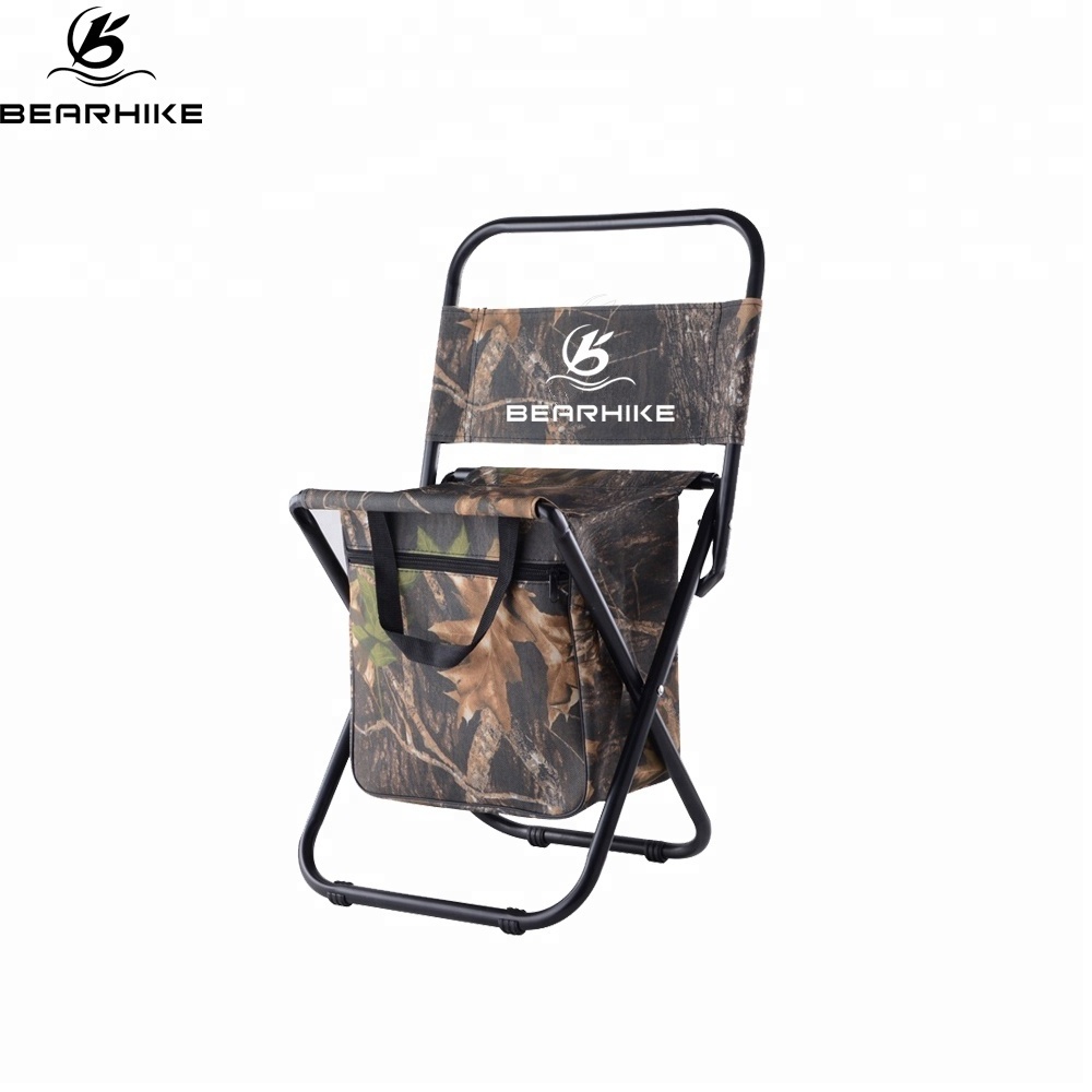 Custom Design Folding Chair Folding Beach Backrest Chair With Storage Bag