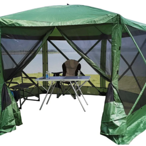 Pop Up Sun Shelter Family Tent With Windproof Ropes Outdoor Camping Tent Canopy 6-8 Person Screen House Room