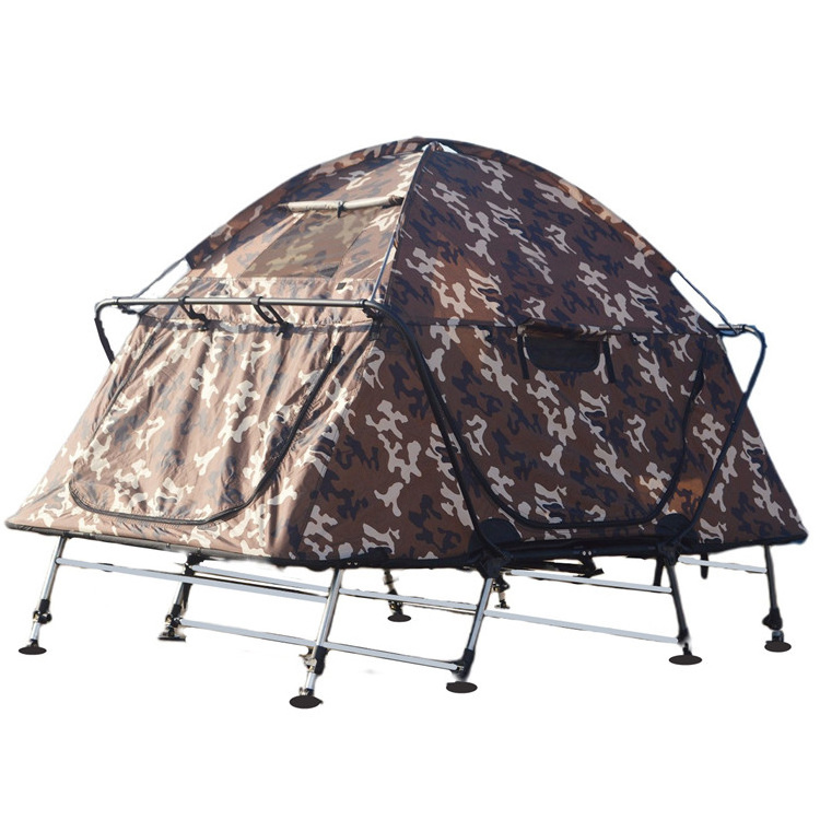 High Quality 2 Person folding Waterproof Tent Pop Up Sleeping Outdoor Camping Bed Tent For Bed