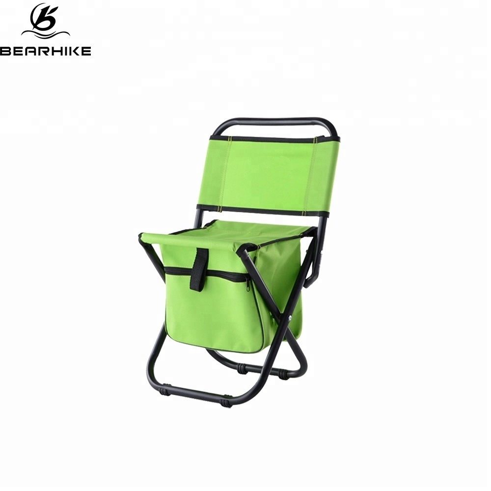 Custom Design Folding Chair Folding Beach Backrest Chair With Storage Bag