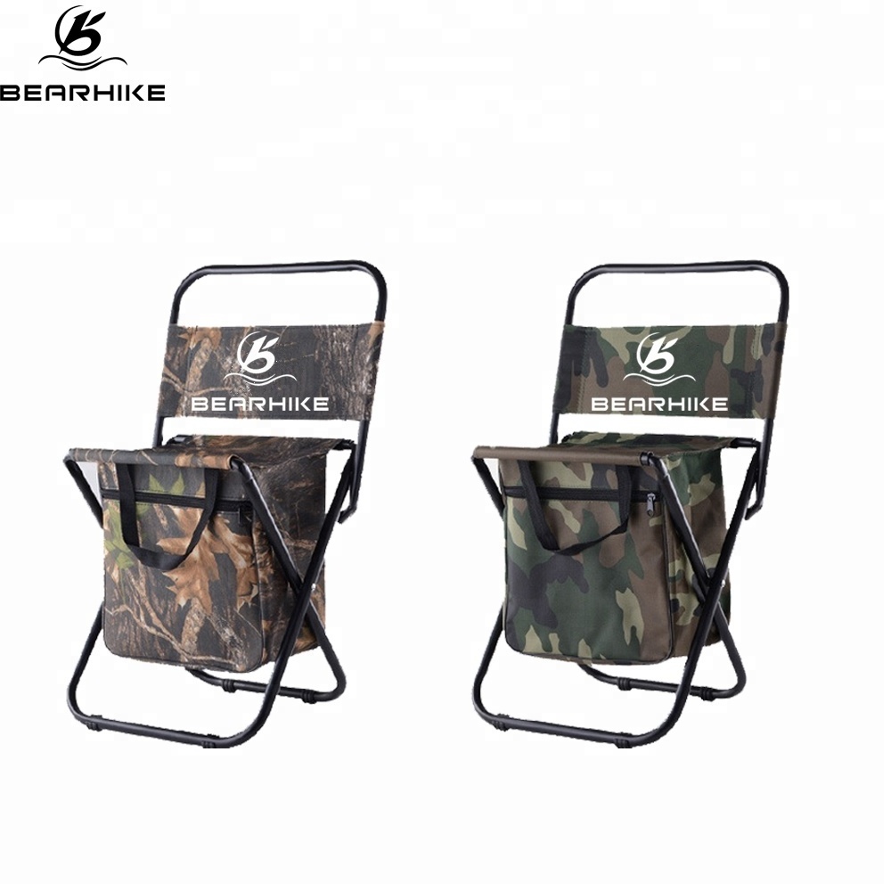 Custom Design Folding Chair Folding Beach Backrest Chair With Storage Bag