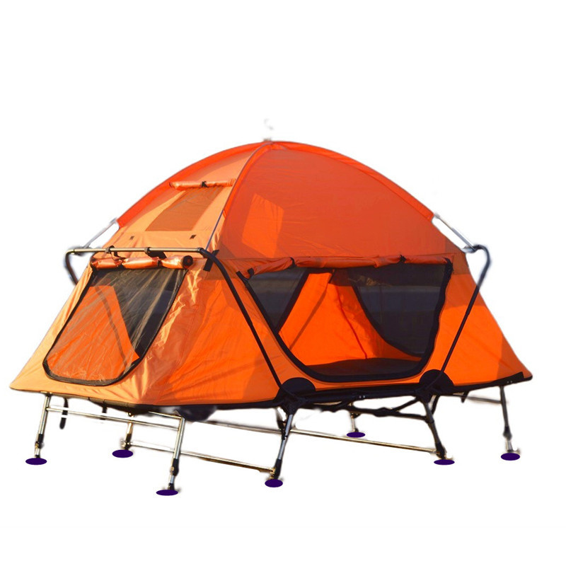 High Quality 2 Person folding Waterproof Tent Pop Up Sleeping Outdoor Camping Bed Tent For Bed