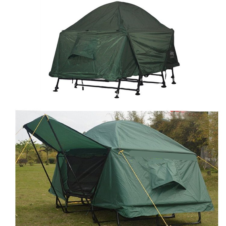 High Quality 2 Person folding Waterproof Tent Pop Up Sleeping Outdoor Camping Bed Tent For Bed