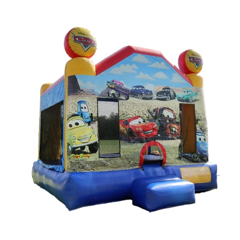 Kids Moon Inflatable Moonwalk Jumper Bouncer Bouncy Castle Jumping Commercial Cars Bounce House For Sale Party Rentals