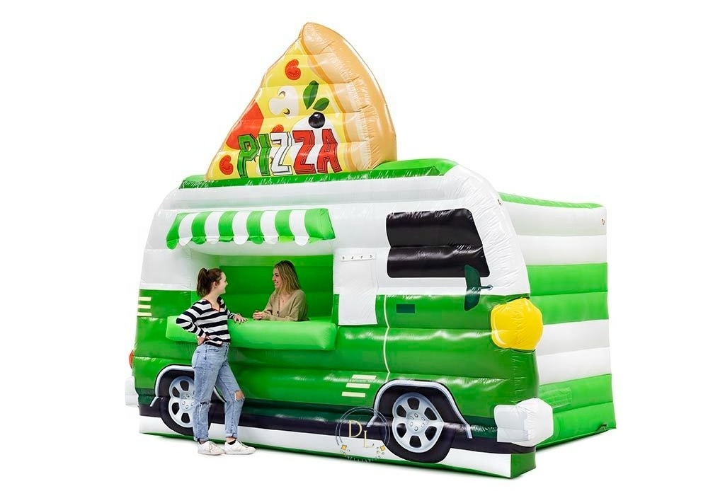 Inflatable Food Truck Popcorn Booth Pizza Balloons Hotdogs Stand Concession Booth