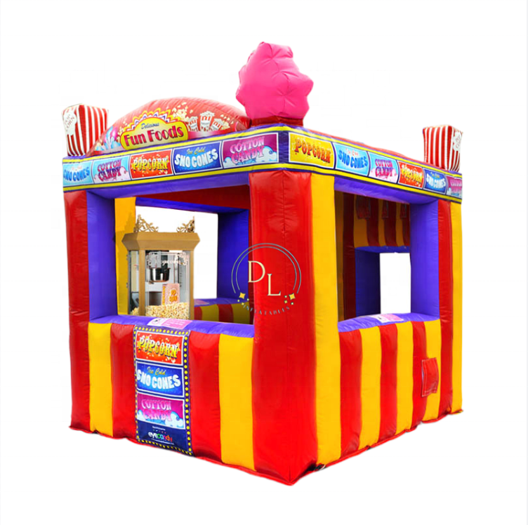 Popular Inflatable Concession Stand Carnival Inflatable Treat Shop Inflatable Stand Booth For Sale